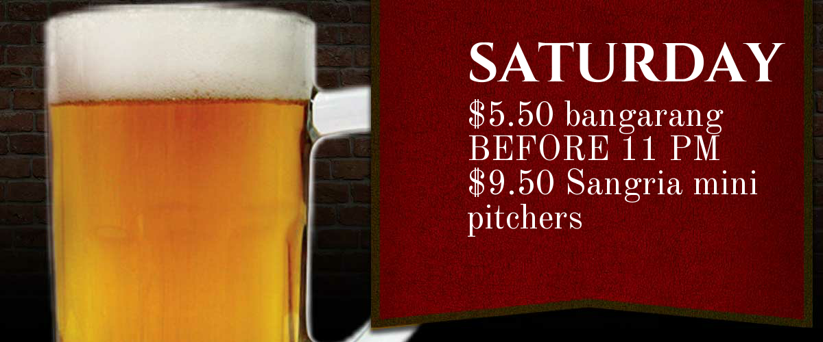 Saturday Promo