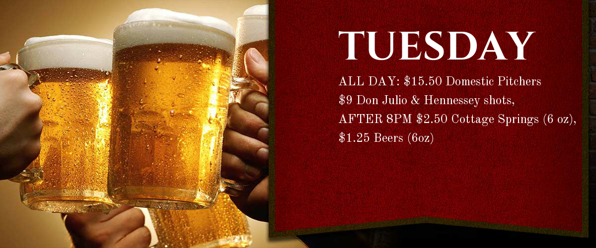 Tuesday Promo