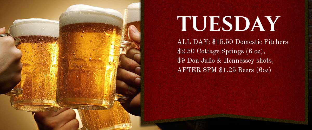 Tuesday Promo